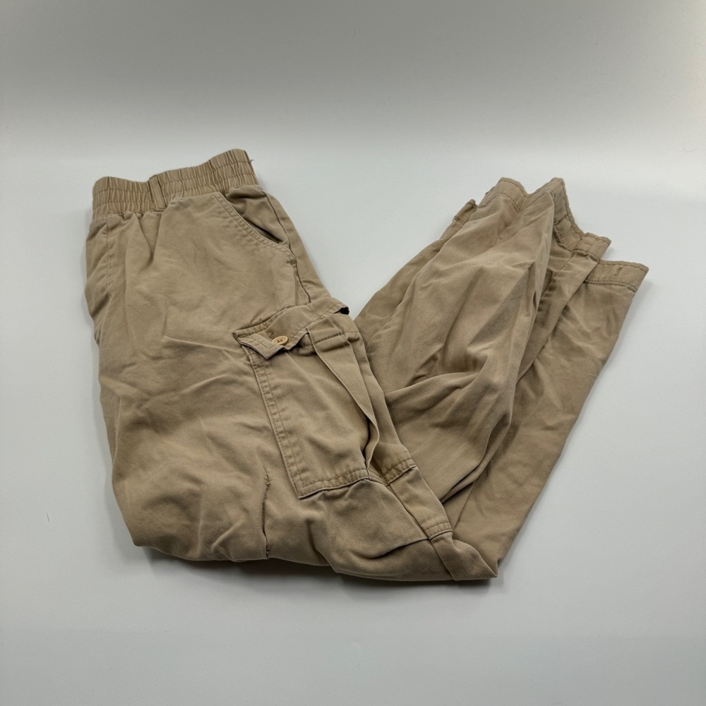 Forever 21 Light Brown Khaki Cargo Pants Size Large